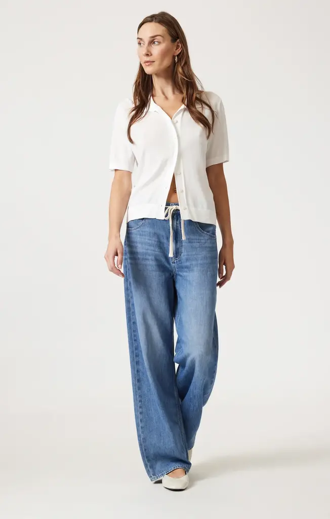 Mavi Mavi Nella wide leg w/drawstring M1012472-88789