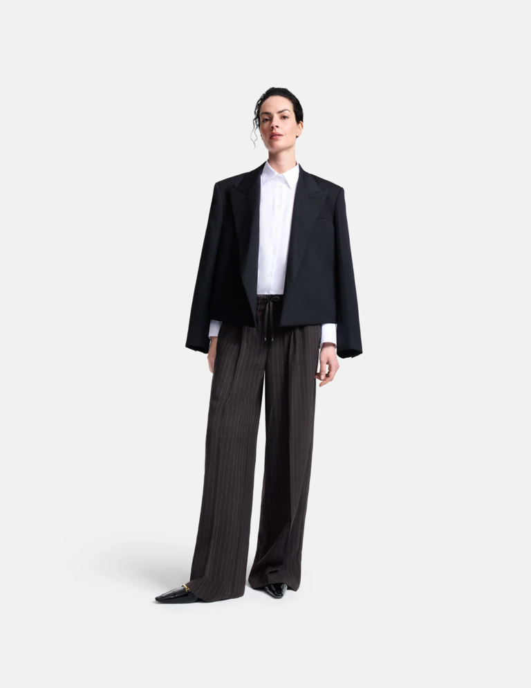 Cambio Cambio Aude pinstripe pant 66780368