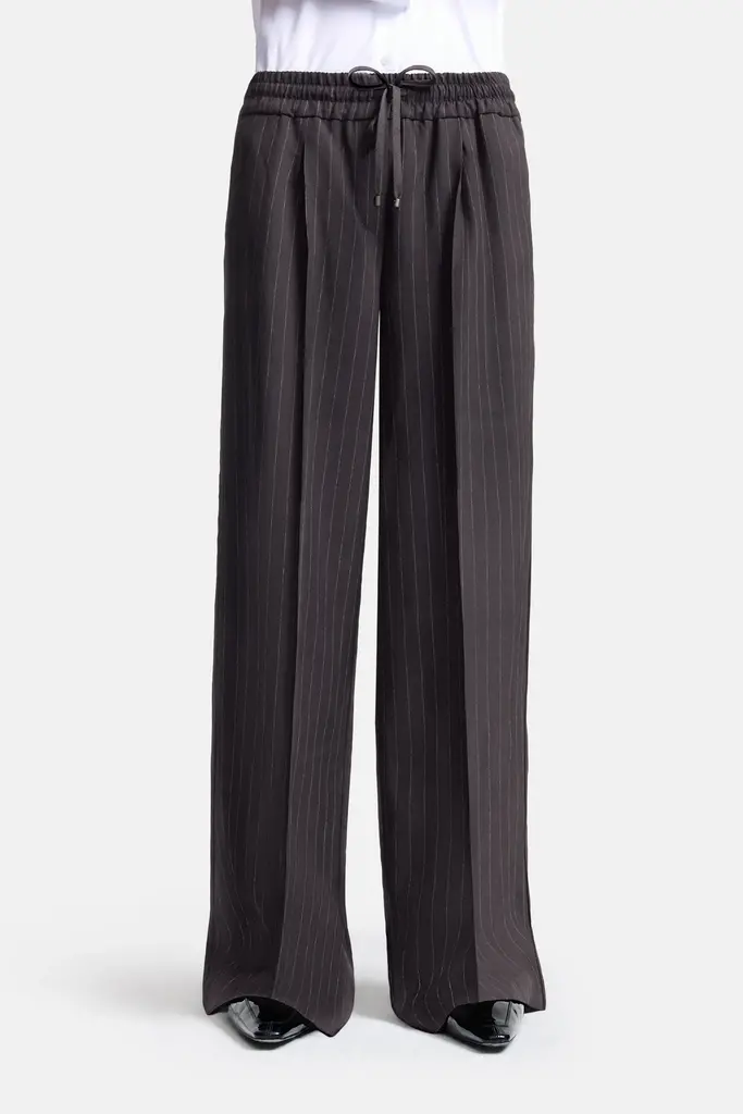 Cambio Cambio Aude pinstripe pant 66780368