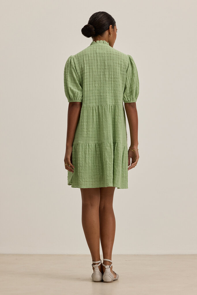 Velvet Velvet Hilson textured gauze dress