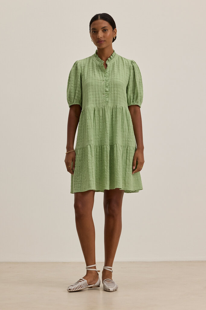 Velvet Velvet Hilson textured gauze dress