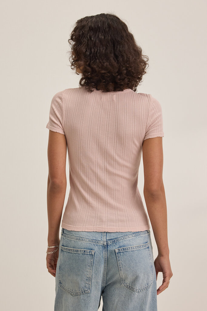 Velvet Velvet Enati pointelle top