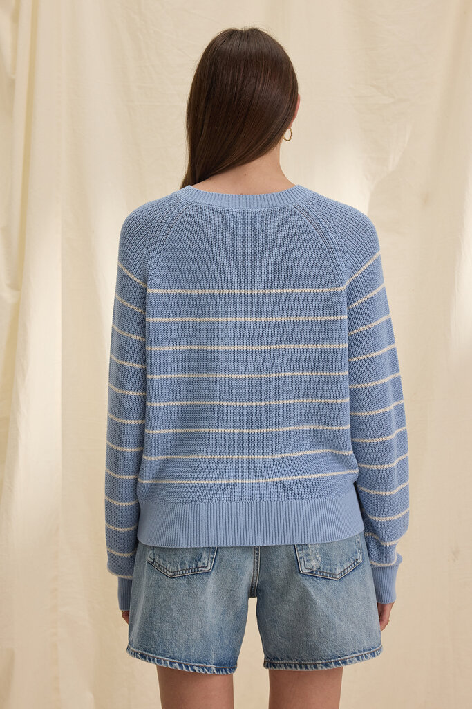Velvet Velvet Chayse textured cotton sweater