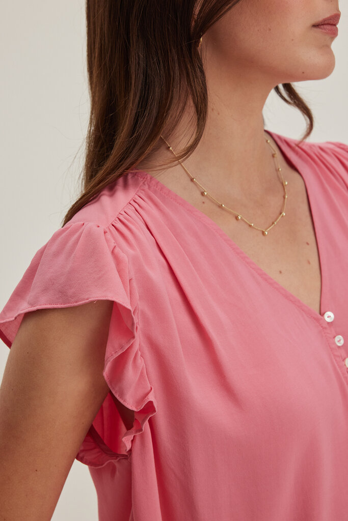 Velvet Velvet Malta rayon challis top