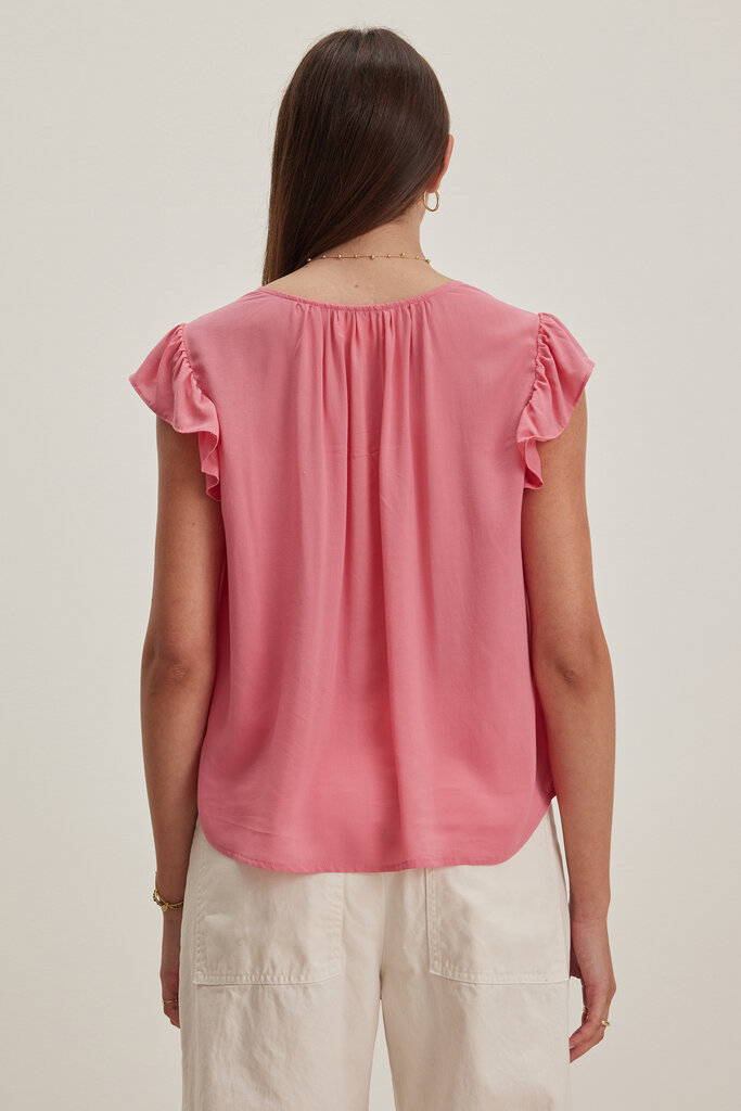 Velvet Velvet Malta rayon challis top