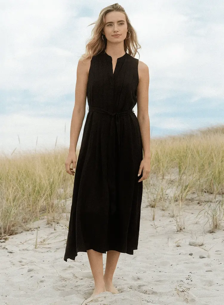 Bella Dahl Bella Dahl Pintuck maxi dress B6585-689-302