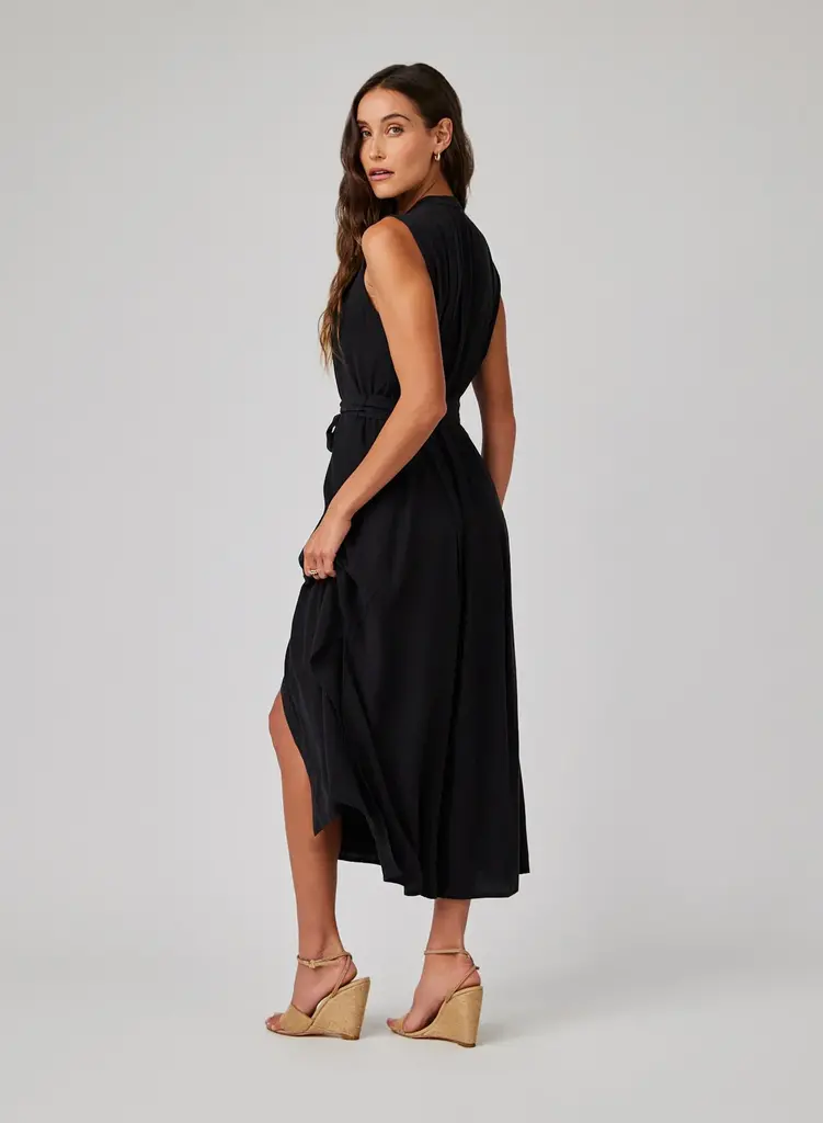 Bella Dahl Bella Dahl Pintuck maxi dress B6585-689-302