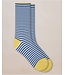 Bleu Foret Bleu Foret Stripes pattern sock 6537