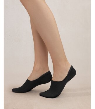 Bleu Foret Cotton footlets twin pack