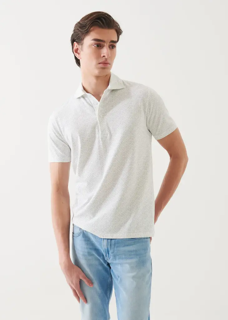 Patrick Assaraf Patrick Assaraf Men's Print polo P9520P12Z
