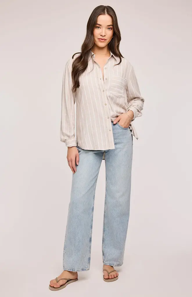 Gentle Fawn Gentle Fawn Portia stripe blouse GF2503-2823