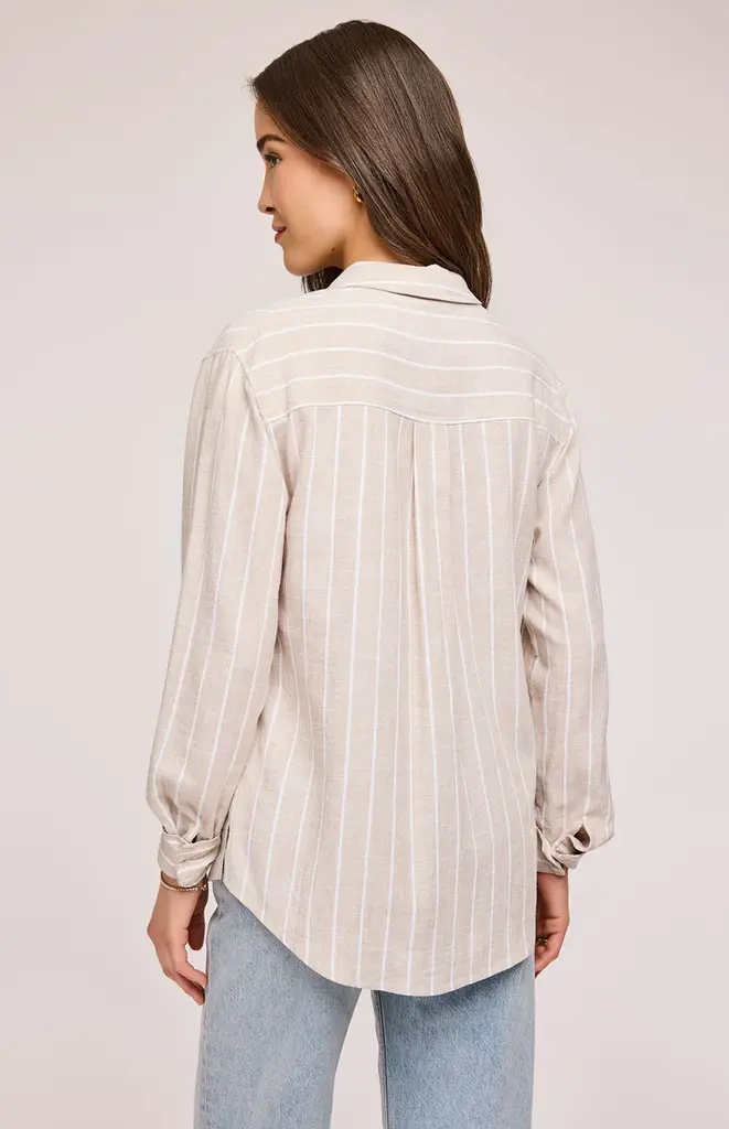 Gentle Fawn Gentle Fawn Portia stripe blouse GF2503-2823