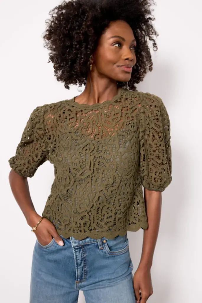 Sanctuary Sanctuary Cherished lace top CB2578EA5X