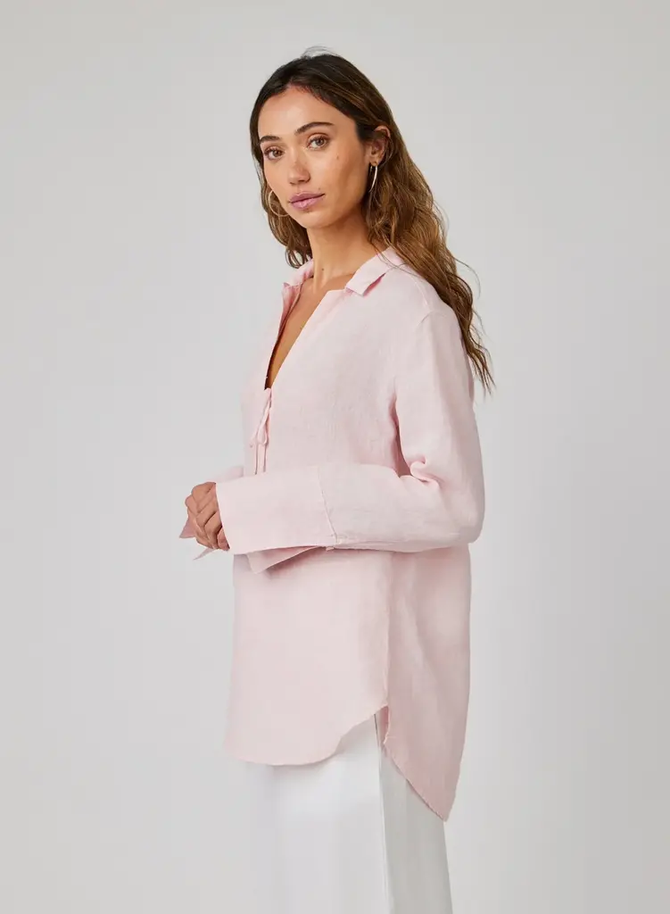Bella Dahl Bella Dahl tie neck tunic B4122-331-302