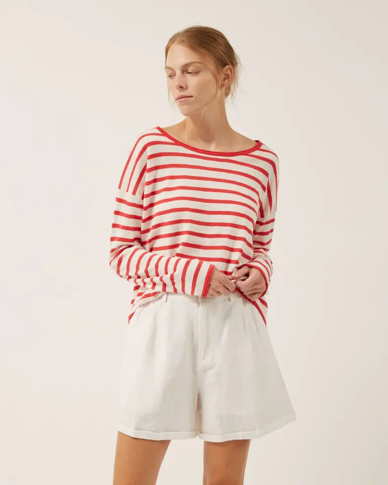 Naif Naif Freddie stripe sweater