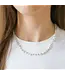 Jai Style Pearl choker black knot