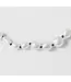 Jai Style Pearl choker black knot