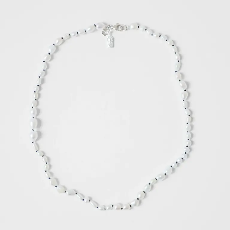 Jai Style Jai Pearl choker black knot KFPCB