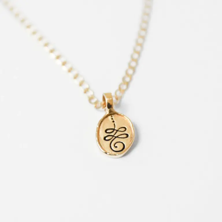 Jai Style Jai Unalome gold necklace GVUN