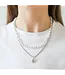 Jai Style Unalome silver necklace