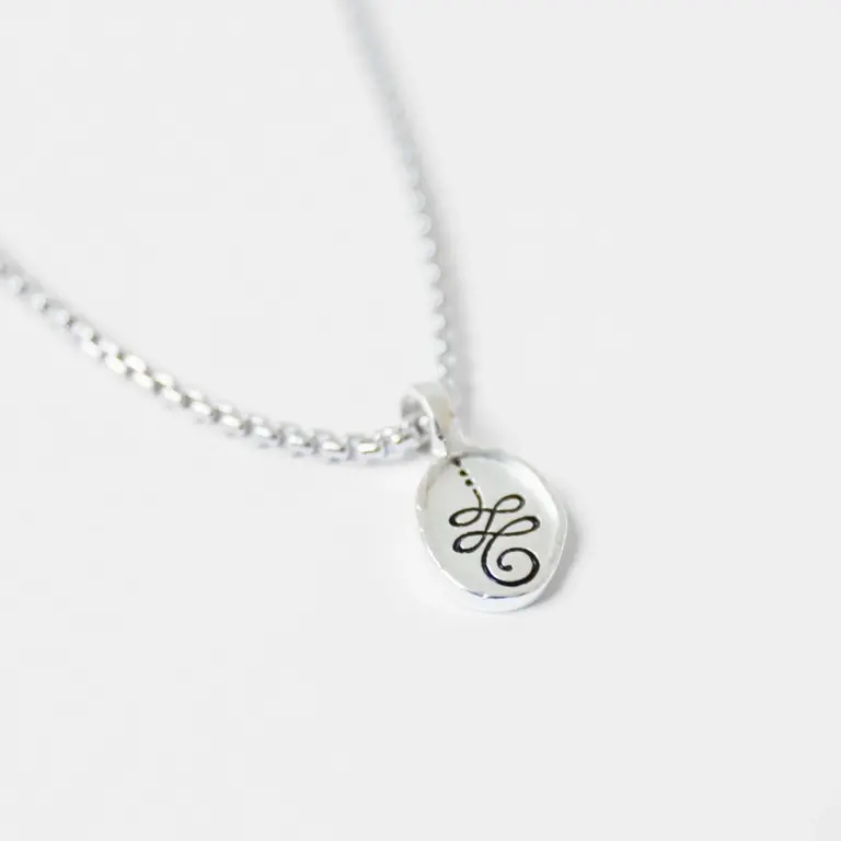 Jai Style Jai Unalome silver necklace SSUN