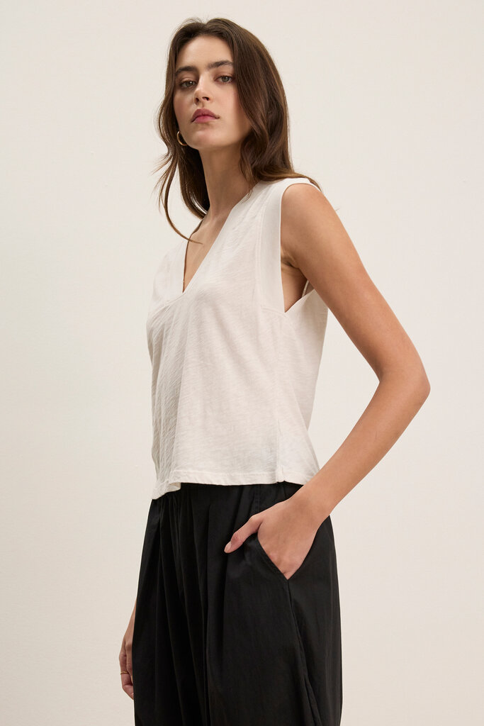 Velvet Velvet Maria Cotton slub top