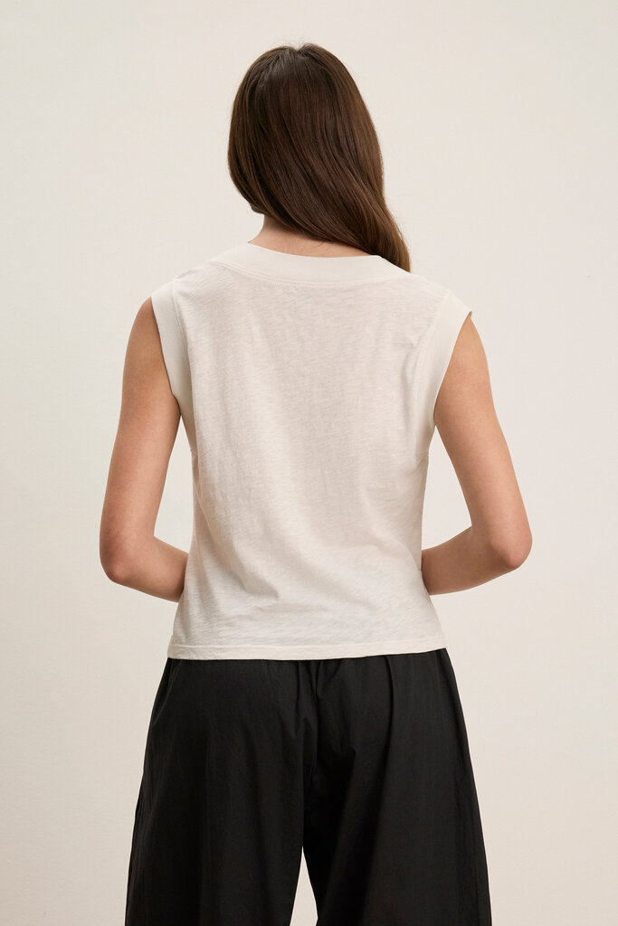 Velvet Velvet Maria Cotton slub top