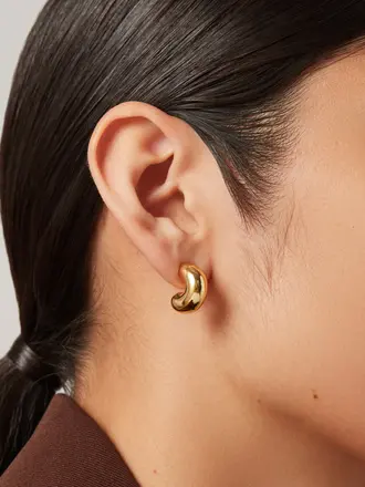 Jenny Bird Tome hoops small gold