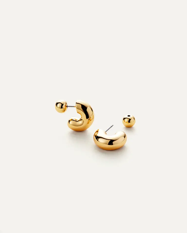 Jenny Bird Tome hoops small gold JB3291-HPG