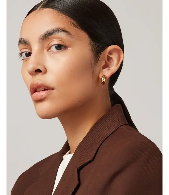 Jenny Bird Tome hoops small gold