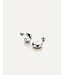 Jenny Bird Tome hoops small silver