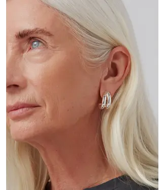 Jenny Bird Florence earring silver