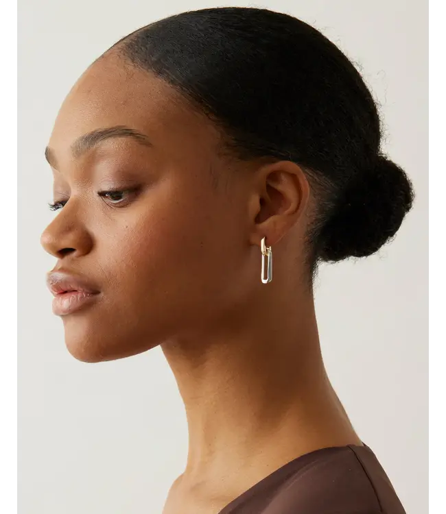 Jenny Bird Jenny Bird Teeni detachable link 2 tone ear JB3504-TT