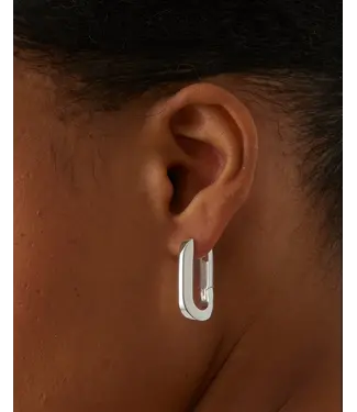 Jenny Bird U-link platinum earring