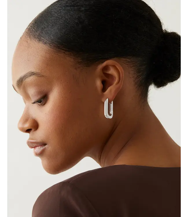 Jenny Bird U-link platinum earring