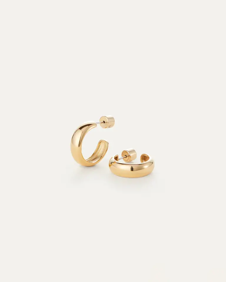 Jenny Bird Jenny Bird Staple hoops small gold JB3419-HPG