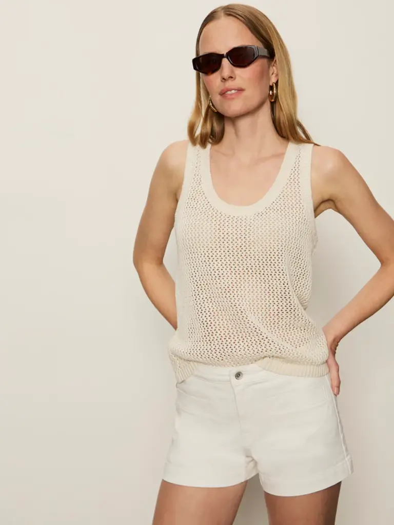 Sanctuary Sanctuary Mesh stitch shell CW1516MU4X