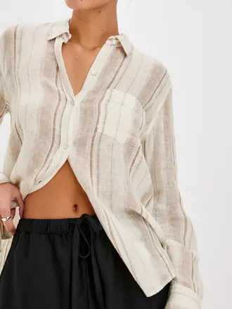 Rails Charli button down