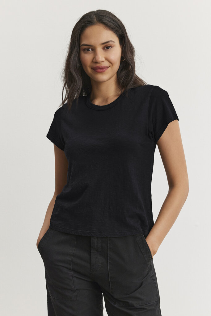 Velvet Velvet Mariel city slub crew