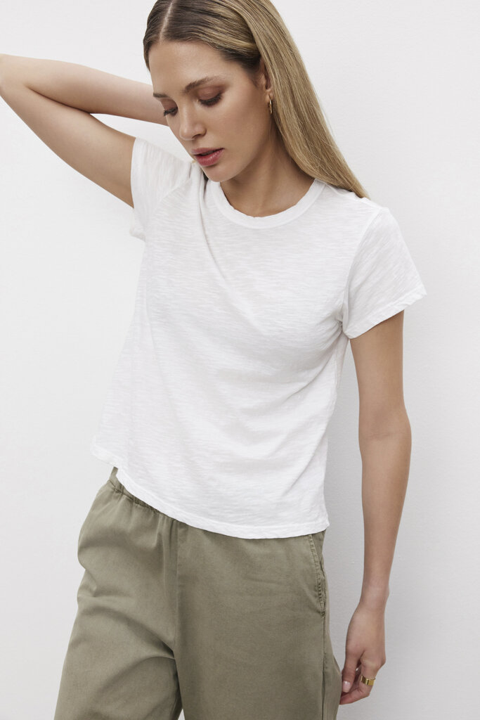 Velvet Velvet Mariel city slub crew