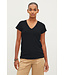 Velvet Jill city slub vneck tee