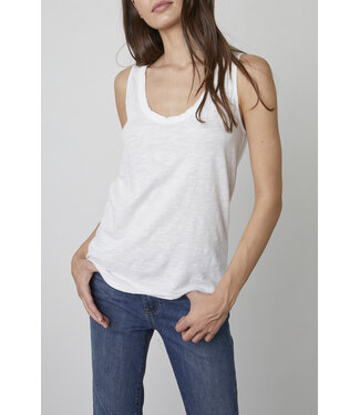 Velvet Jen city slub tank top