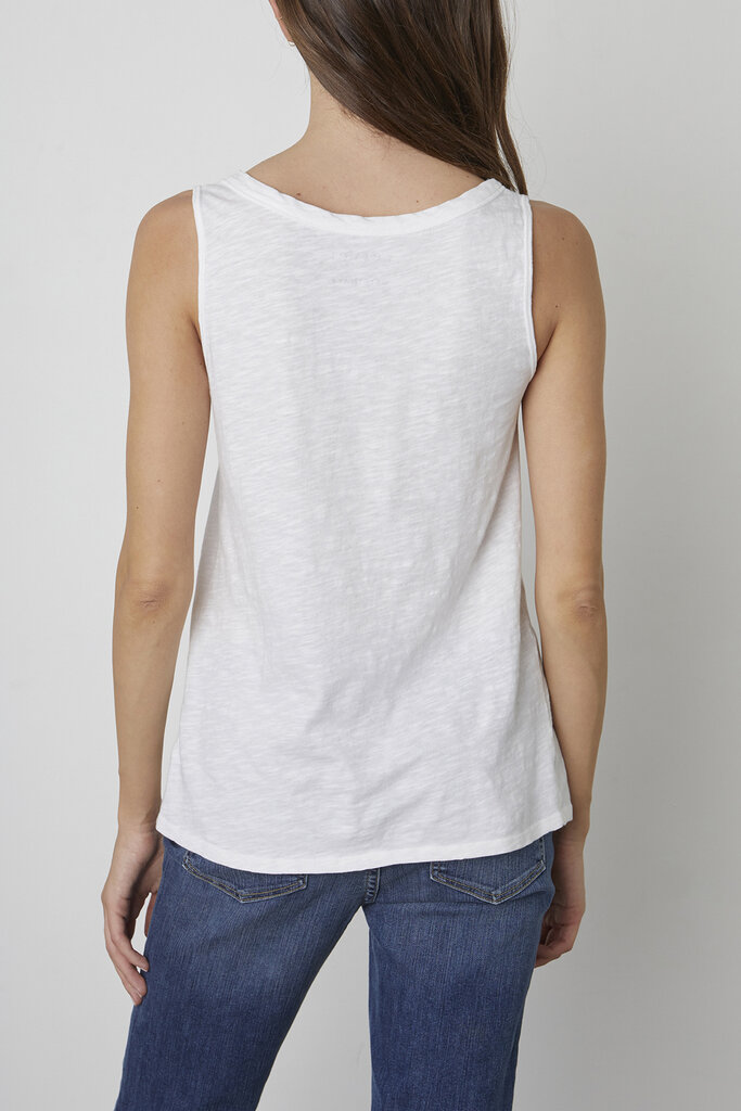 Velvet Velvet Jen city slub tank top