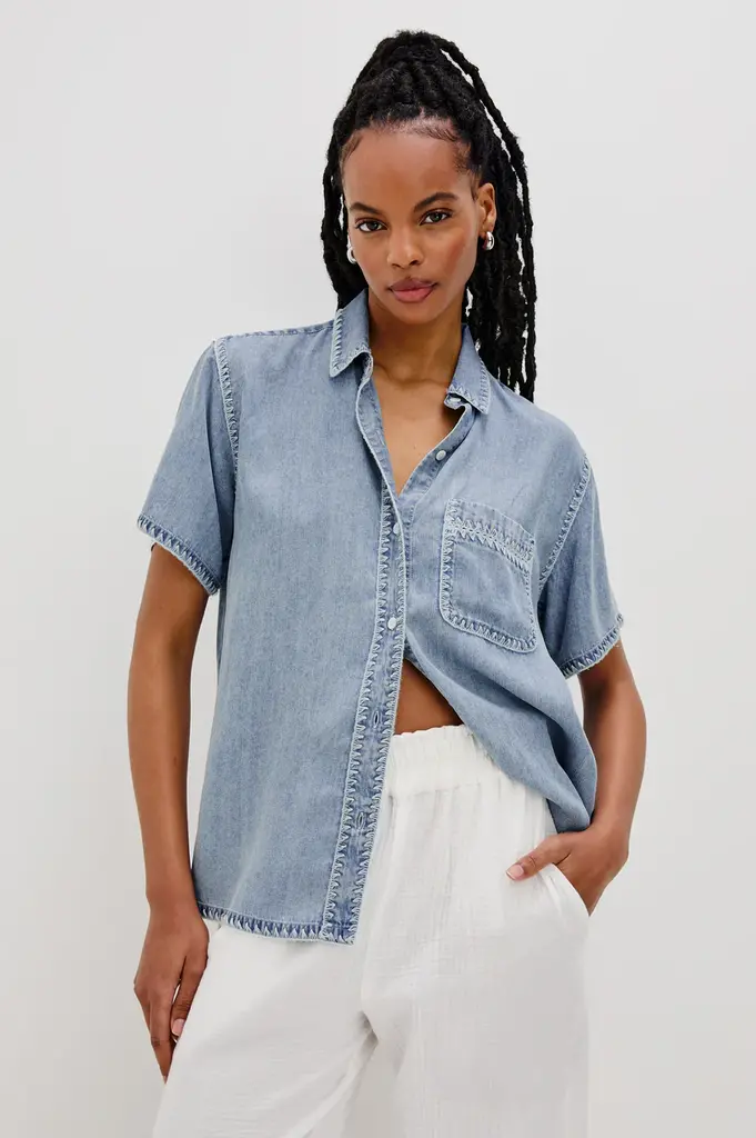 Rails Rails Lea short sleeve button down 700-567A-7013