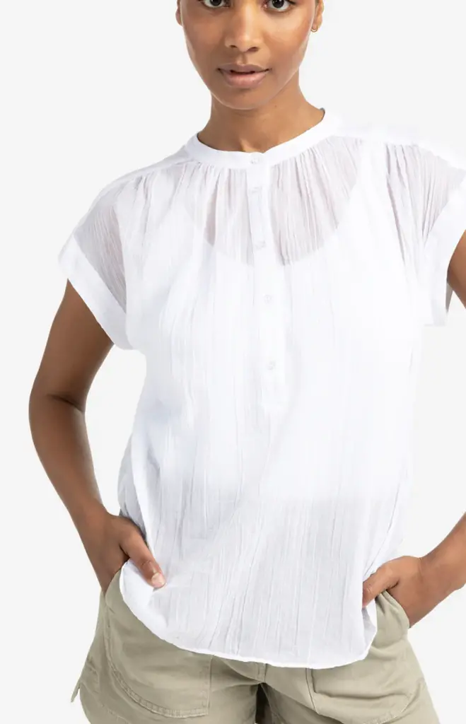 Yaya Yaya Flowy polo top 1701296