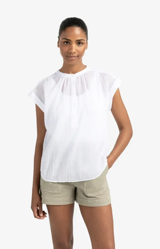Yaya Yaya Flowy polo top 1701296