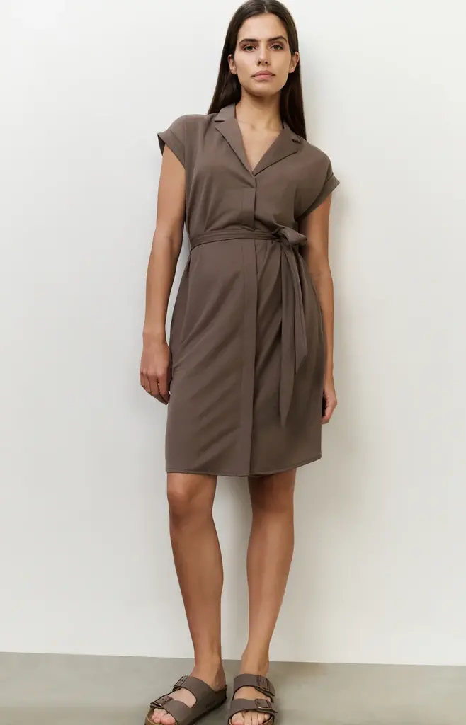Yaya Yaya Jersey dress w/collar 1609188