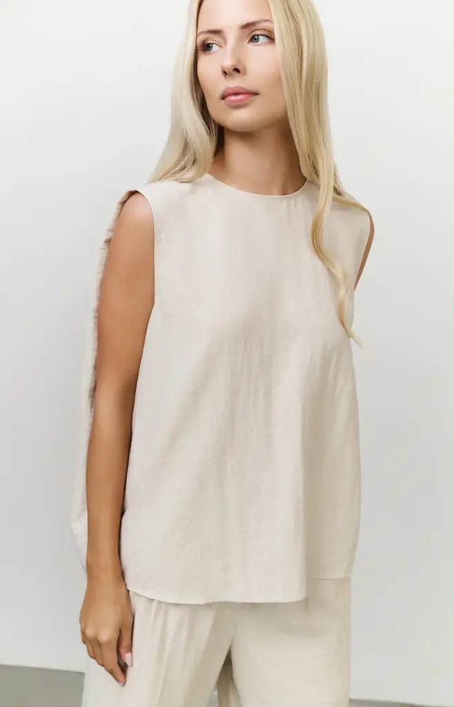 Yaya Yaya Sleeveless tops w/buttons 1701301