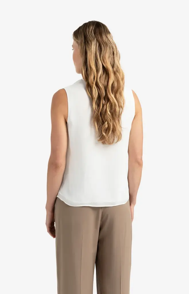 Yaya Yaya Sleeveless top w/ruffle 1701303
