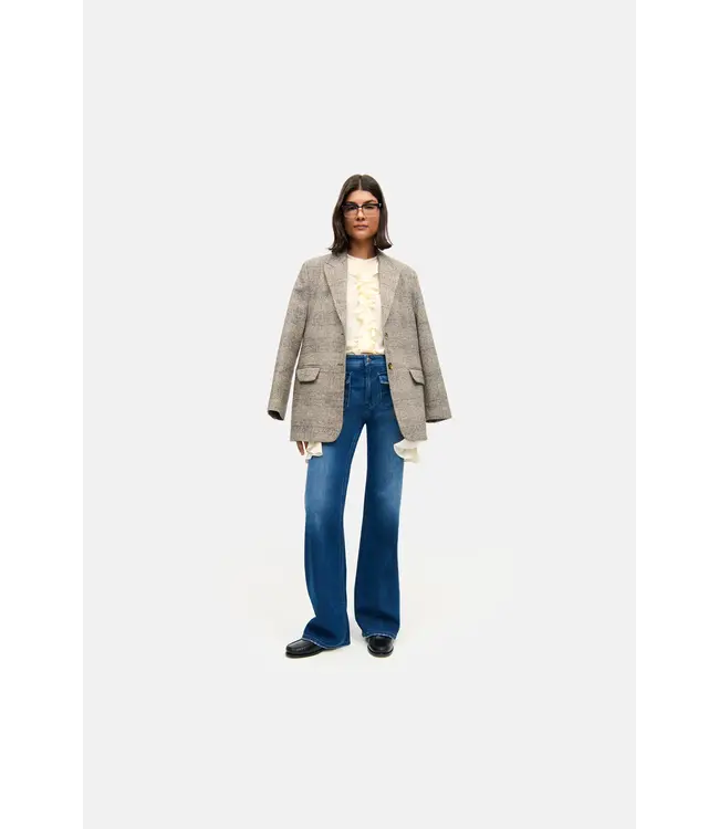 Cambio Aimee patch pocket jean